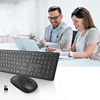 Raton y Teclados- TedGem 2.4G Raton Teclado Inalambricos- Raton USB Teclado- Packs de Teclado y Ratón- Teclado y Raton…